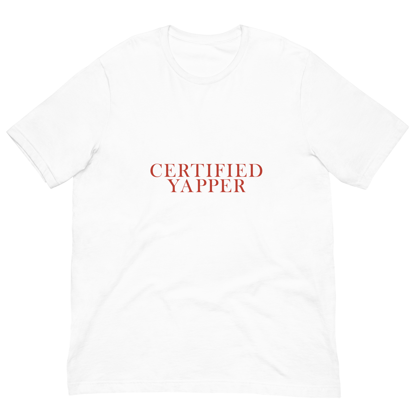 Certified Yapper Unisex T-Shirt